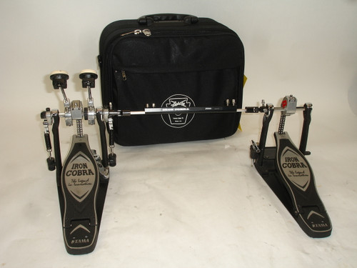 Tama Iron Cobra P900 Double Bass Drum Pedal w/ Ludwig Case - Previously Owned