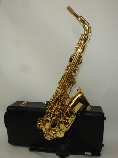 Yamaha YAS-62 Professional Alto Saxophone, Gold Lacquer w/ Case Previously Owned