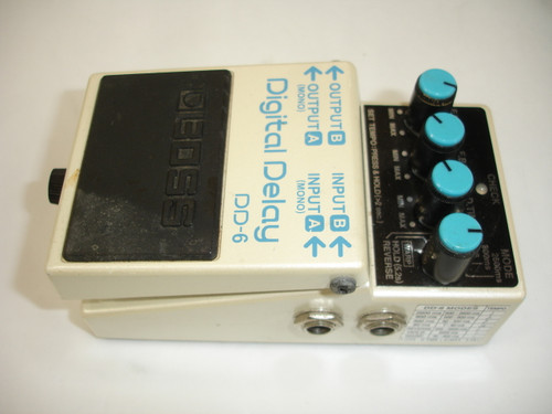 Boss DD-6 Digital Delay Guitar Effects Pedal - Previously Owned