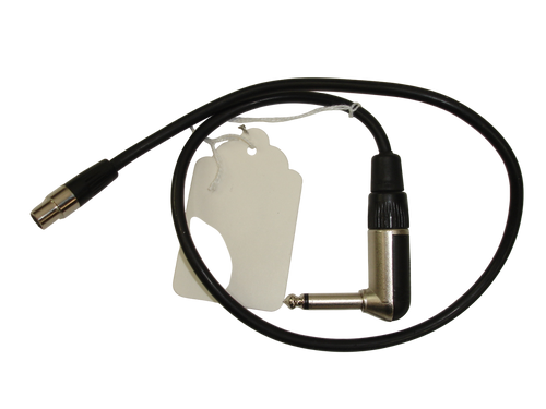 Right-angled 1/4-inch to TA4F Instrument Cable for Wireless Bodypack Transmitter - Previously Owned