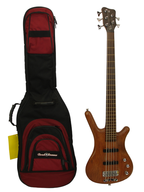 2000 Warwick Corvette Standard 5 5-String Bass Guitar, Natural - Previously Owned