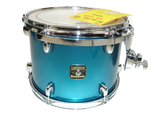 Gretsch Blackhawk 13" x 10" Tom Drum, Blue Sparkle - Previously Owned