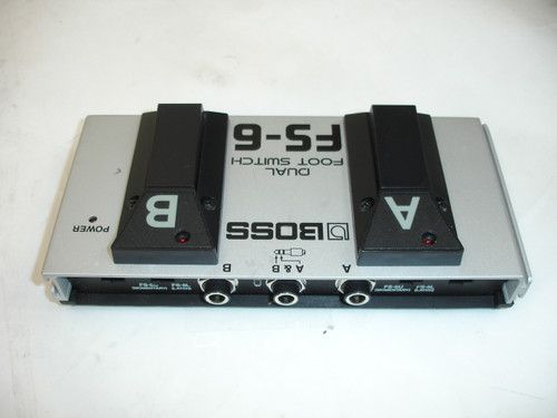 Boss FS-6 Dual Foot Switch Pedal - Previously Owned