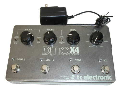 TC Electronic Ditto X4 Looper Guitar Effect Pedal - Previously Owned