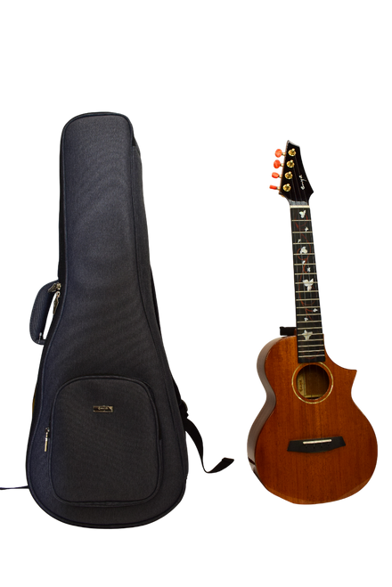 Enya EUT-M6 Solid Mahogany Tenor Ukulele w/ Bag- Previously Owned