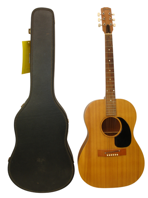 Vintage 60's Gibson B-15 Concert Acoustic Guitar, Natural w/ Chipboard Case - Previously Owned