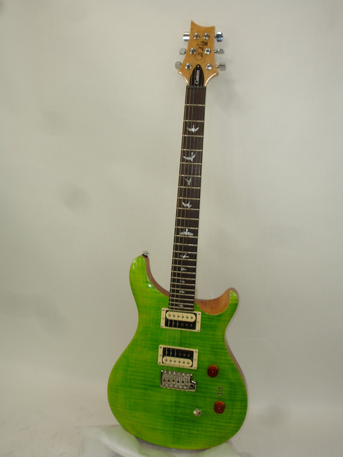 2021 PRS SE Custom 24-08 Electric Guitar, Eriza Verde w/ Bag - Previously Owned