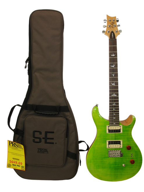 2021 PRS SE Custom 24-08 Electric Guitar, Eriza Verde w/ Bag - Previously Owned