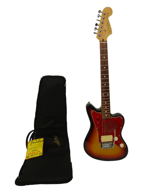 90's Fender JM-Champ Mini Jazzmaster Electric Guitar, Sunburst w/ Bag - Previously Owned