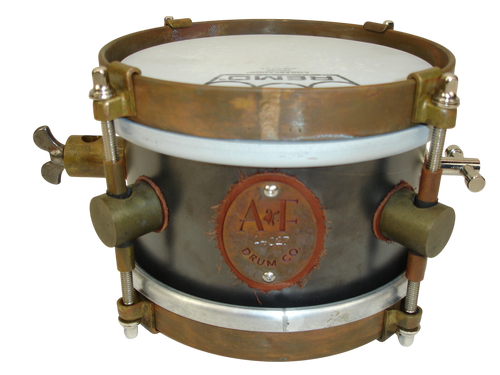 A&F Drum Company Club 6x4" Steel Micro Snare Drum - Previously Owned