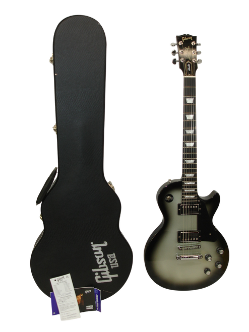 2009 Gibson Les Paul Studio Electric Guitar, Silverburst w/ Case - Previously Owned