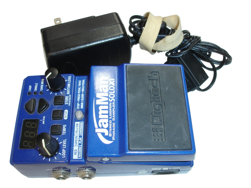 DigiTech JamMan Solo XT Phrase Sampler / Looper Guitar Effect Pedal - Previously Owned