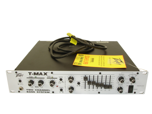Peavey T-Max 2 Channel Rackmount Bass Amp Head - Previously Owned