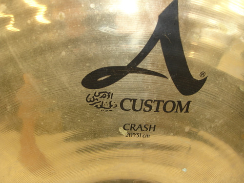 Zildjian A20588 A Custom 20" Crash Cymbal - Previously Owned