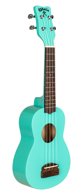 KOHALA Soprano Tiki Series Ukulele Seafoam Green