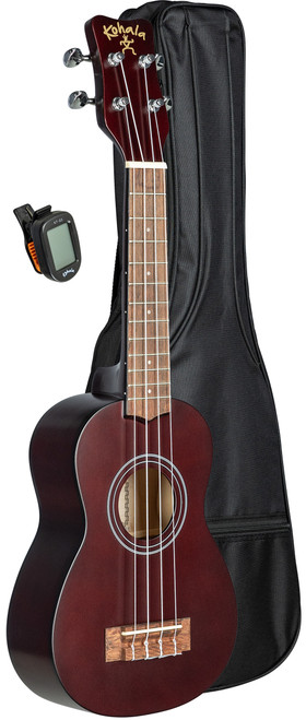 KOHALA Soprano Ukulele Pack w/ Bag, Tuner