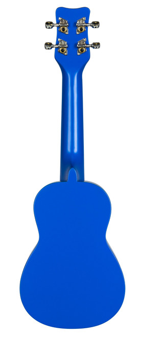 KOHALA Soprano Tiki Series Ukulele Satin Ocean Blue