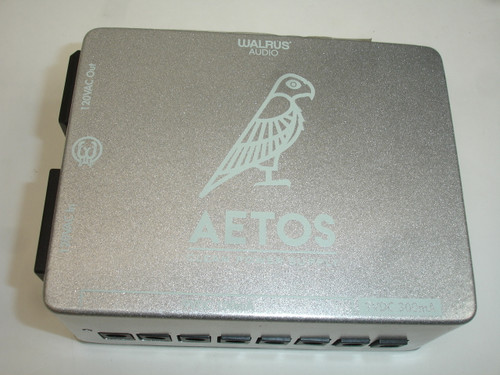 Walrus Audio Aetos (8-Output) Guitar Effect Pedal Clean Power Supply, Silver - Previously Owned