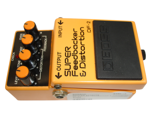 Boss DF-2 Super Feedbacker & Distortion Guitar Effects Pedal - Previously Owned
