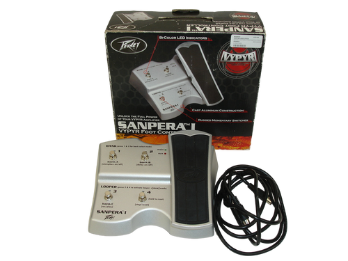 Peavey Sanpera I Vypyr Guitar Amp Foot Controller w/ Box & Cable - Previously Owned