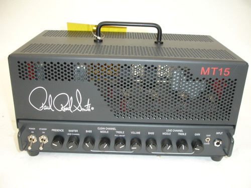 PRS MT 15 Mark Tremonti 15-watt Guitar Amp Head, Black w/ Cover - Previously Owned