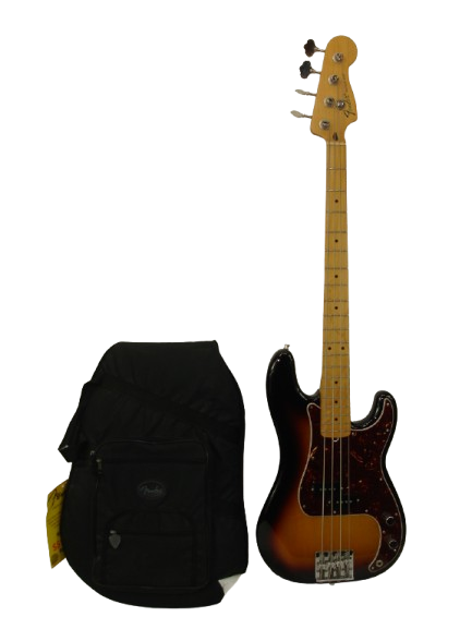 2011 Fender Standard Precision Bass, Maple Fingerboard, Brown Sunburst w/ Bag - Previously Owned