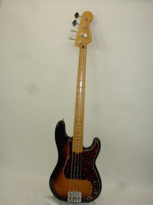 2011 Fender Standard Precision Bass, Maple Fingerboard, Brown Sunburst w/ Bag - Previously Owned