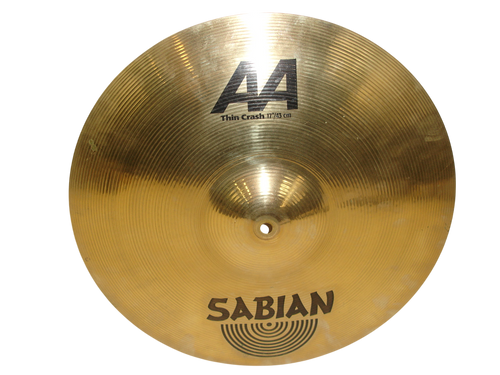 Sabian AA 17" Thin Crash Cymbal - Previously Owned