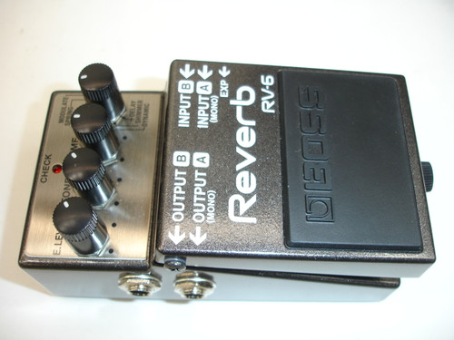 Boss RV-6 Digital Reverb Guitar Effects Pedal w/ Box - Previously Owned