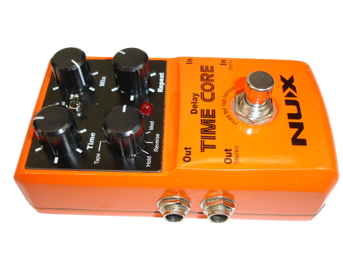 NUX Time Core Deluxe Delay Guitar Pedal with Patch Cables - Previously Owned