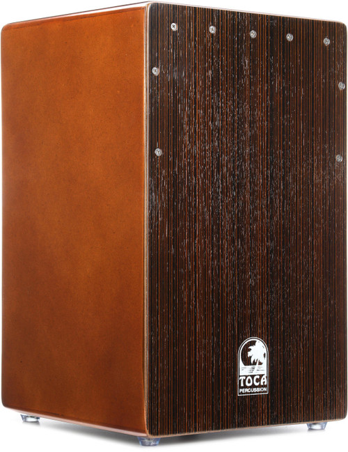 Toca Workhorse Cajon Dark Walnut Finish