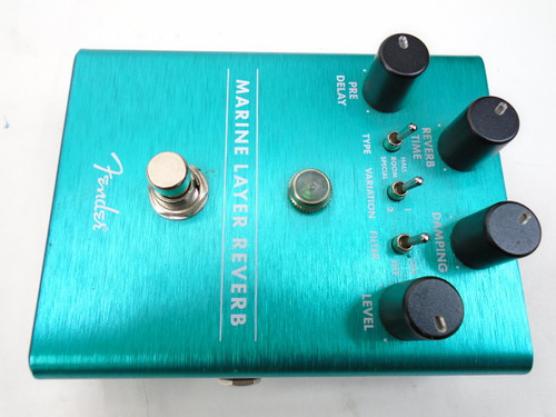 Fender Marine Layer Reverb Effect Guitar Pedal - Previously Owned