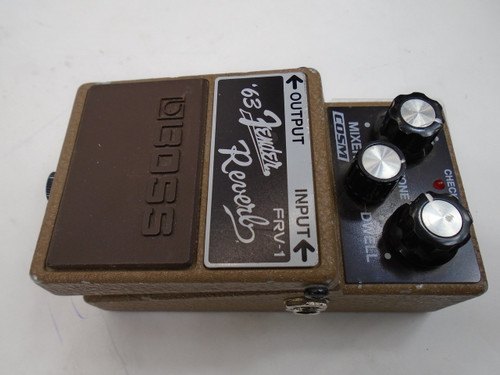 Boss FRV-1 '63 Fender Reverb Guitar Effect Pedal - Previously Owned