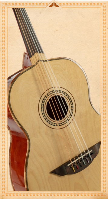 H. Jimenez Premium Guitarron El Tronido w gig bag