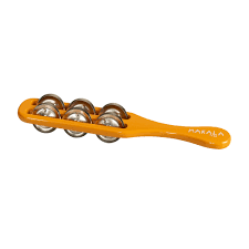 Makala Tambourine Stick Yellow