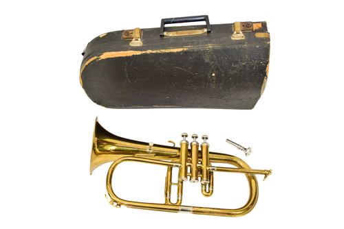 Vintage Voss Flugelhorn w/ Case & Mouthpiece - Previously Owned