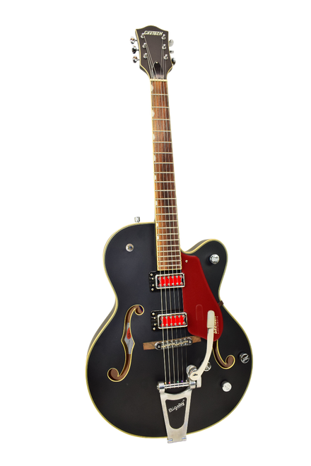 2021 Gretsch G5410T Electromatic "Rat Rod" Hollow Body Single-Cut Electric Guitar with Bigsby, Rosewood Fingerboard, Matte Black - Previously Owned