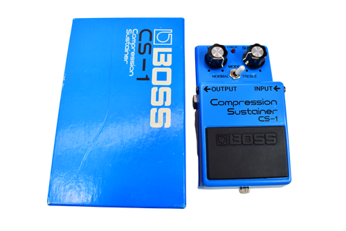 Boss CS-1 Compression Sustainer Guitar Effects Pedal w/ Box - Previously Owned