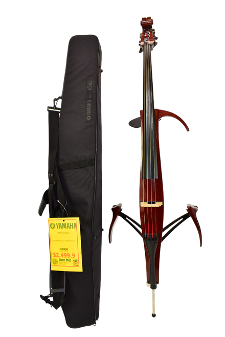 Yamaha SVC-200 Silent Cello, Brown w/ Bag - Previously Owned