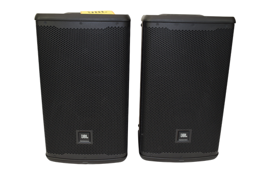 JBL EON710 1300-Watt 10" Powered Speaker (PAIR) with Covers - Previously Owned