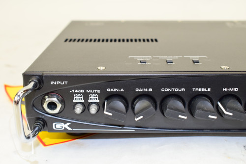 Gallien-Krueger MB Fusion 500-Watt Ultra Light Hybrid Micro Bass Amp Head - Previously Owned