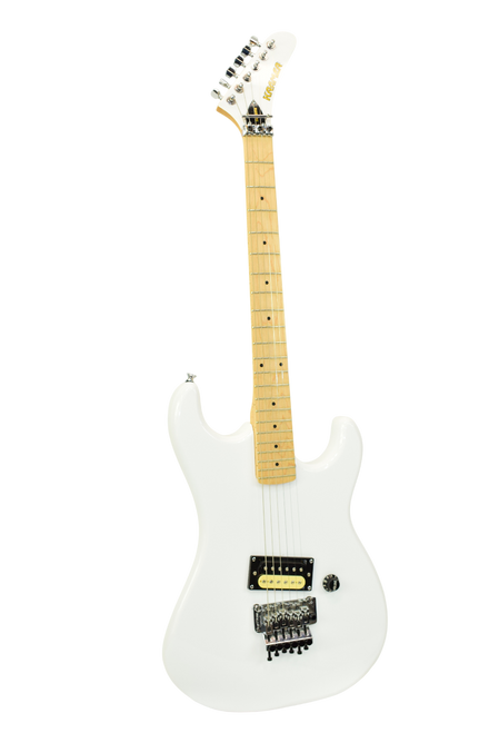 2022 Kramer Baretta Electric Guitar, White with Floyd Rose Special Locking Tremolo - Previously Owned
