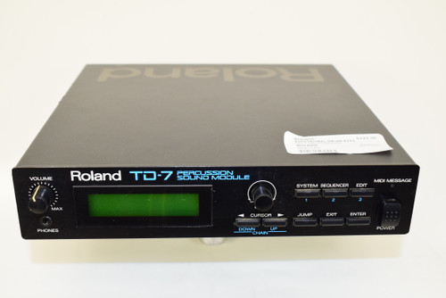 Roland TD-7 Percussion Sound Module - Previously Owned