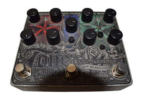 Electro-Harmonix Tone Tattoo Analog Multi-Effects Guitar Effects Pedal - Previously Owned