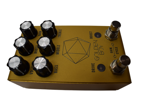 Jackson Audio Golden Boy Overdrive Guitar Effect Pedal - Previously Owned