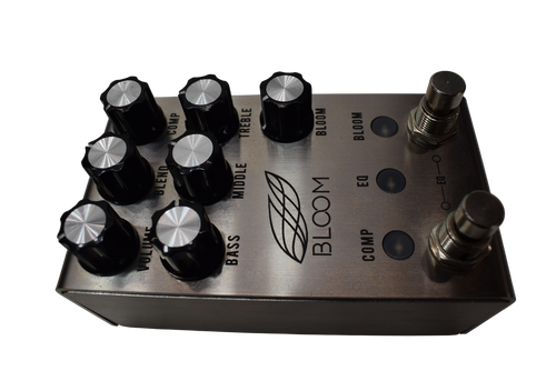 Jackson Audio Bloom Optical Compressor/EQ/Boost Pedal Guitar Effect Pedal, Stainless Steel - Previously Owned