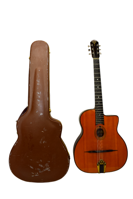 Gitane DG-250 Professional Gypsy Jazz Acoustic Guitar, Natural (Pre 2010) w/ Case - Previously Owned