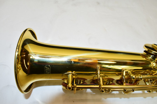 Avalon Straight Soprano Saxophone, Gold Lacquer w/ Case & Mouthpiece - Previously Owned