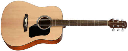 WALDEN D350 Standard Dreadnought Acoustic - Gloss Natural with Bag