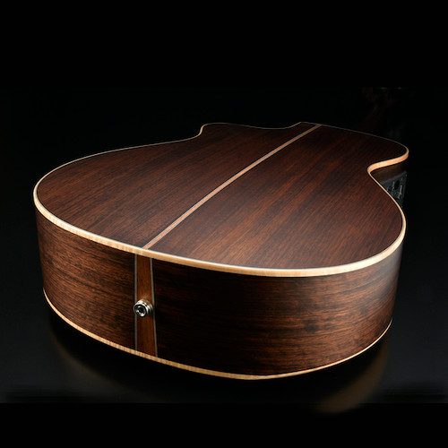 WALDEN G3033RCE All-Solid Cedar/Ovangkol-Figured Maple Armrest Grand Auditorium Acoustic Cutaway-Electric - Satin Natural with Case